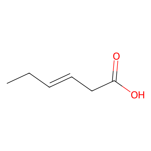 trans-3-Hexenoic acid, min 98%, 100 ml
