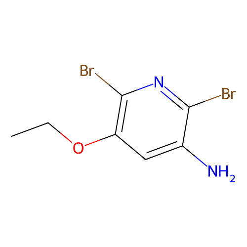 2, 6-Dibromo-5-ethoxypyridin-3-amine, min 95%, 1 gram