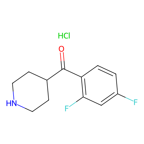 4-(2, 4-Difluorobenzoyl)piperidine Hydrochloride, min 98% (HPLC), 100 grams