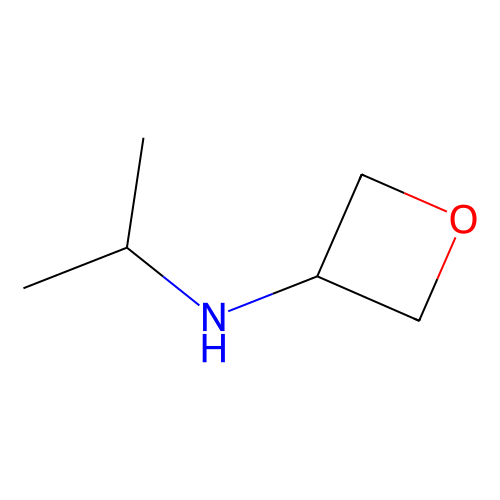 N-(propan-2-yl)oxetan-3-amine, min 97%, 1 gram