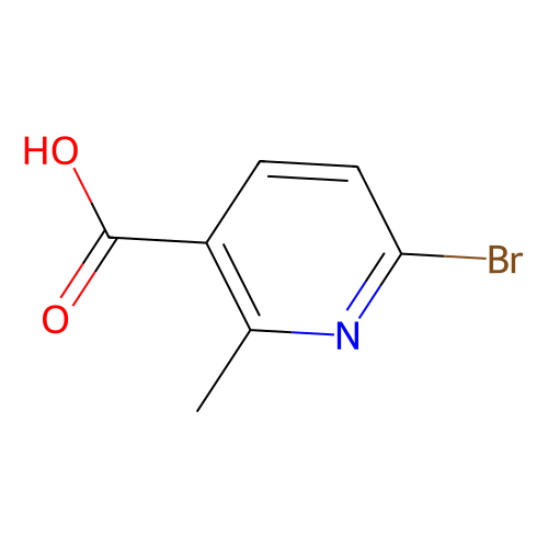 6-Bromo-2-methylnicotinic acid, min 98%, 100 mg