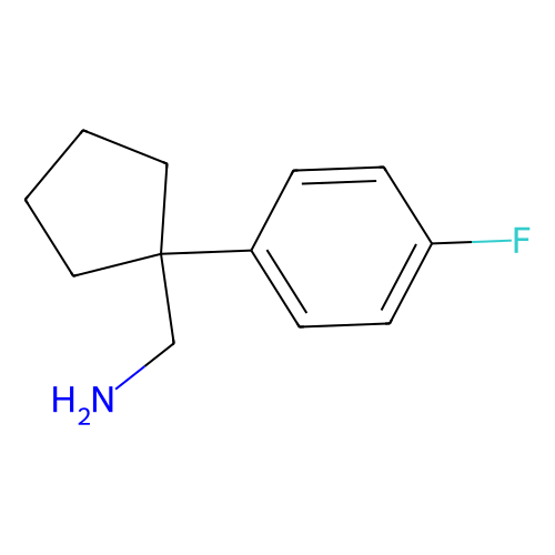 C-[1-(4-Fluoro-phenyl)-cyclopentyl]-methylamine, min 97%, 1 gram