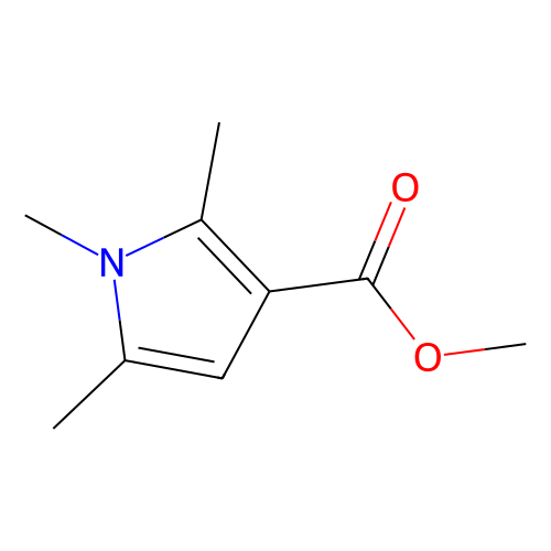 Methyl 1, 2, 5-trimethyl-1H-pyrrole-3-carboxylate, 100 grams