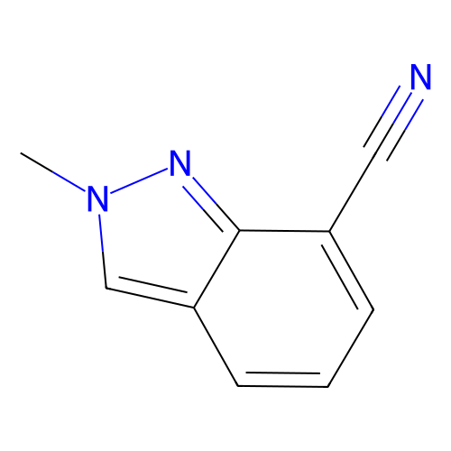 2-methyl-2H-indazole-7-carbonitrile, min 97%, 1 gram