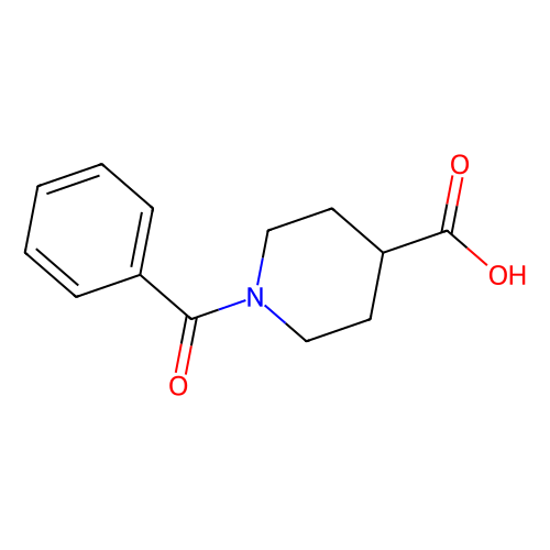 1-Benzoylpiperidine-4-carboxylic acid, min 98%, 100 grams