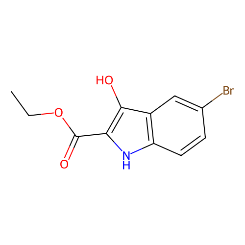 5-Bromo-3-hydroxy-1H-indole-2-carboxylic acid ethyl ester, 1 gram