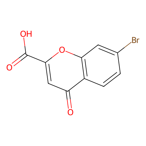 7-Bromochromone-2-carboxylic acid, min 96%, 1 gram