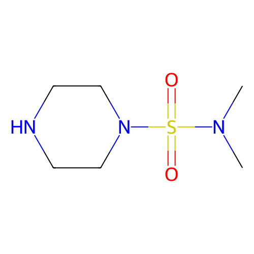 N, N-dimethylpiperazine-1-sulfonamide, 1 gram