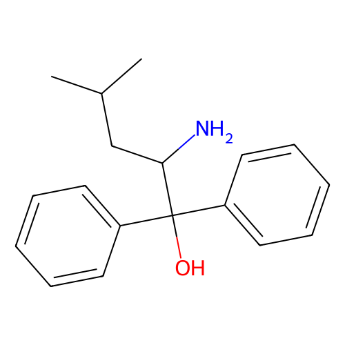 (S)-(-)-2-Amino-4-methyl-1, 1-diphenyl-1-pentanol, min 98%, 1 gram