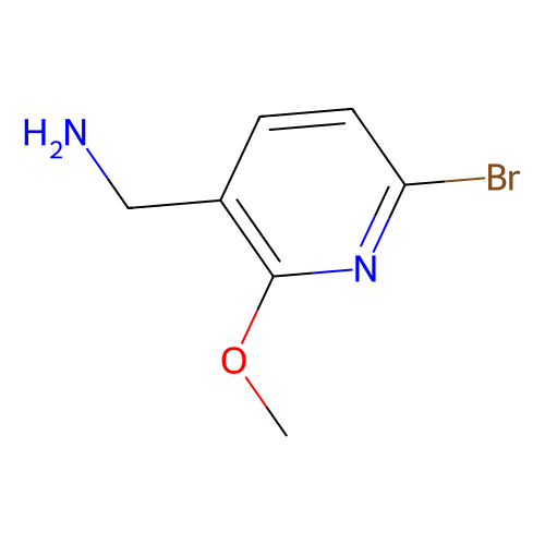 (6-Bromo-2-methoxypyridin-3-yl)methanamine, min 98%, 250 mg