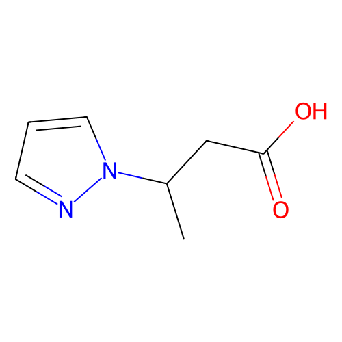 3-Pyrazol-1-yl-butyric acid, min 95%, 1 gram