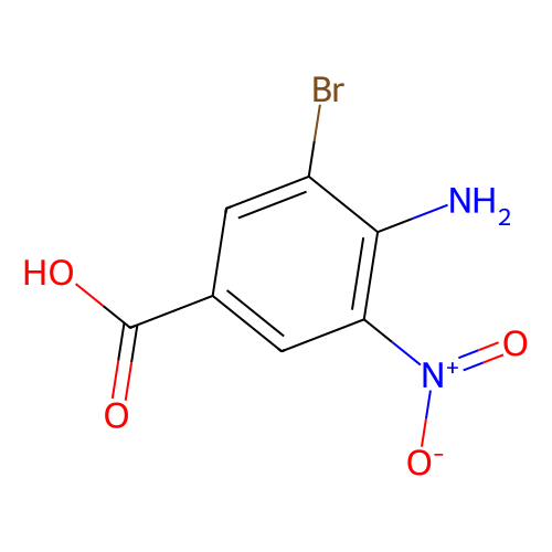 4-Amino-3-bromo-5-nitrobenzoic acid, min 98%, 5 grams