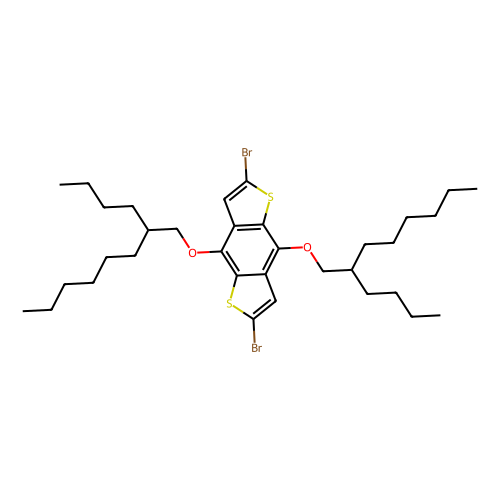 2, 6-Dibromo-4, 8-bis[(2-butyl-n-octyl)oxy]benzo[1, 2-b:4, 5-b']dithiophene, min 94% (HPLC), 100 mg