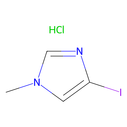 4-Iodo-1-methyl-1H-imidazole, HCl, min 96%, 1 gram
