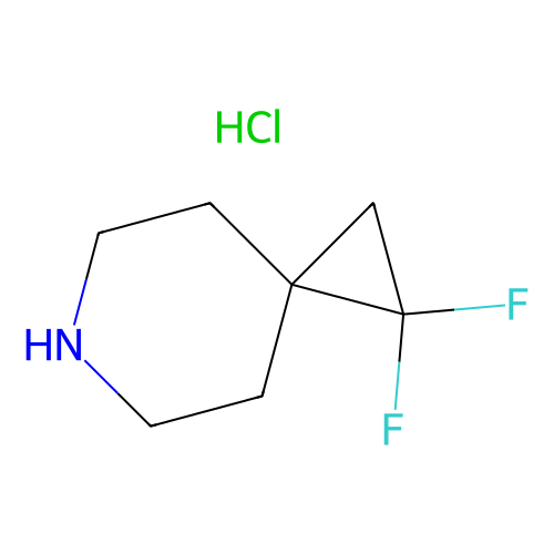 1, 1-Difluoro-6-azaspiro[2.5]octane hydrochloride, 1 gram