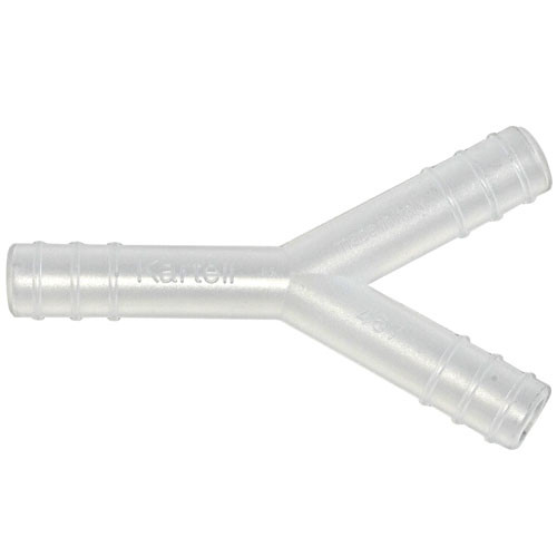 Tubing Connector "Y", Polypropylene, 10 mm, pack/100