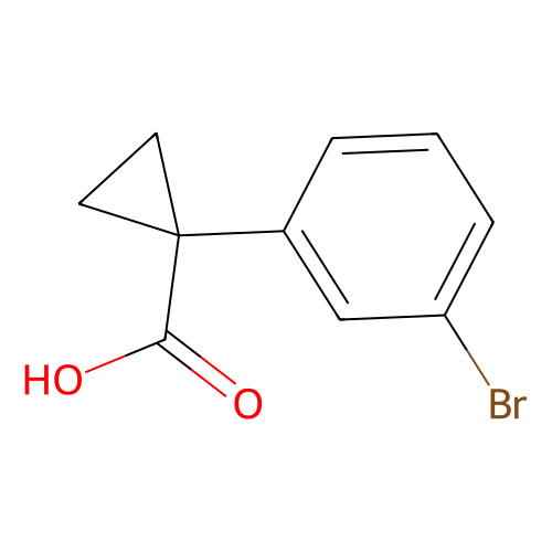 1-(3-bromophenyl)cyclopropane-1-carboxylic acid, min 97%, 10 grams
