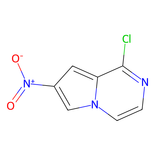 1-Chloro-7-nitroh-pyrrolo[1, 2-a]pyrazine, min 95%, 1 gram