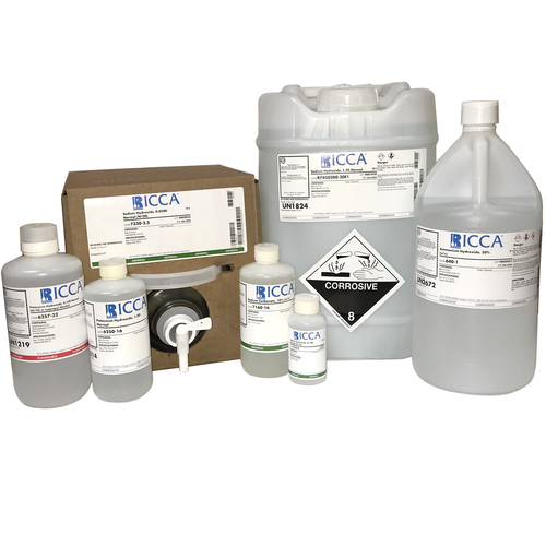 Sodium Hydroxide, 8% (w/v) (80 g/L), 500mL