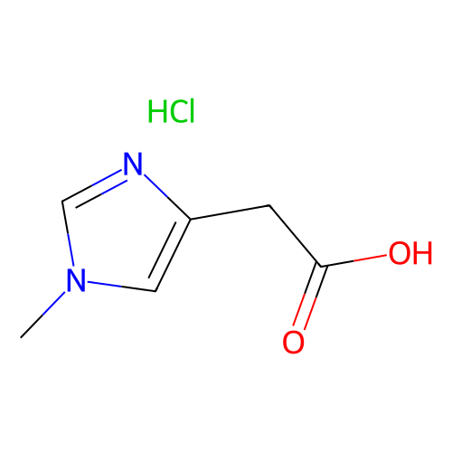 2-(1-methyl-1H-imidazol-4-yl)acetic acid hydrochloride, min 97%, 1 gram