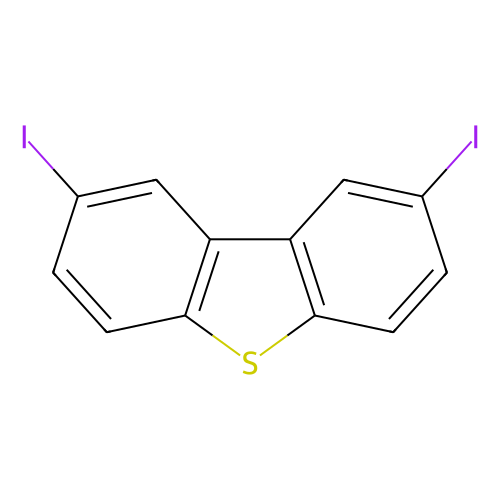 2, 8-Diiododibenzothiophene, min 97% (HPLC), 1 gram