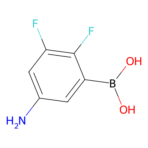 5-Amino-2, 3-difluorophenylboronic acid, min 98%, 1 gram