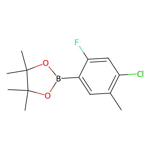 4-Chloro-2-fluoro-5-methylphenylboronic acid, pinacol ester, min 98%, 1 gram