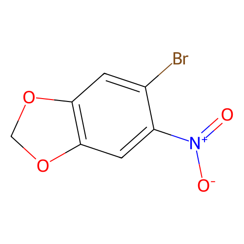 4-Bromo-5-nitro-1, 2-methylenedioxybenzene, min 98%, 1 gram