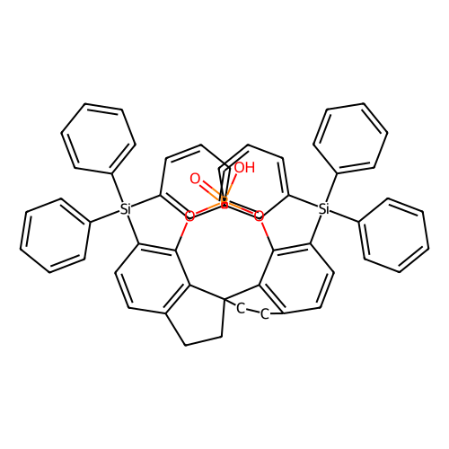 (11aR)-3, 7-Bis(triphenylsilyl)-10, 11, 12, 13-tetrahydro-5-hydroxy-5-oxide-diindeno[7, 1-de:1', 7'-fg][1, 3, 2]dioxaphosphocin, min 98%, min 99% (ee), 100 mg