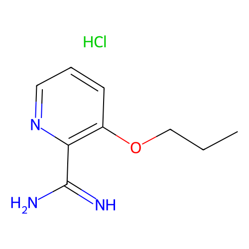 3-Propoxypicolinimidamide hydrochloride, min 98%, 50 mg
