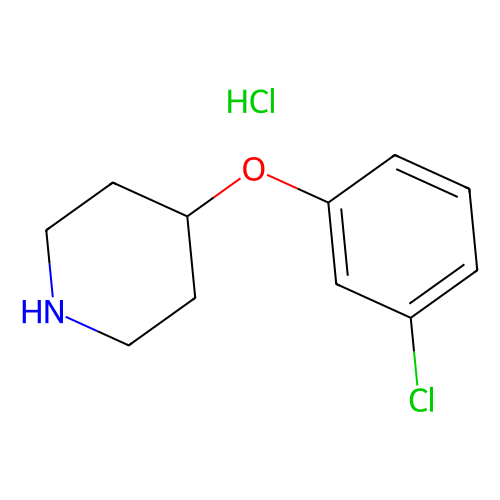 4-(3-Chlorophenoxy)piperidine, HCl, min 96%, 5 grams