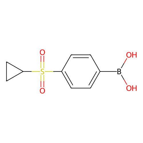 4-(Cyclopropylsulfonyl)phenylboronic acid, min 98%, 1 gram