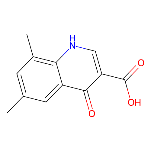 6, 8-Dimethyl-4-hydroxyquinoline-3-carboxylic acid, 1 gram, Reagent Grade