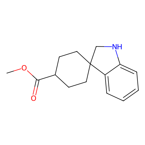 Methyl spiro[cyclohexane-1, 3'-indoline]-4-carboxylate, min 97%, 25 mg
