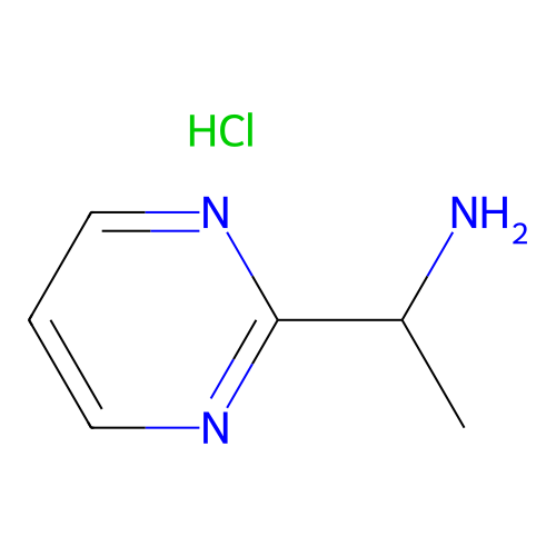 1-(Pyrimidin-2-yl)ethanamine hydrochloride, min 97%, 50 mg