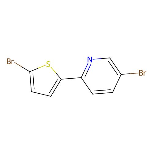5-Bromo-2-(5-bromo-2-thienyl)pyridine, min 98%, 1 gram 5-Bromo-2-(5-bromo-2-thienyl)pyridine, min 98%, 1 gram
