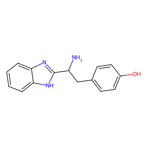 4-[2-amino-2-(1H-1, 3-benzodiazol-2-yl)ethyl]phenol, 1 gram