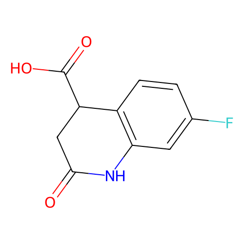 7-fluoro-2-oxo-1, 2, 3, 4-tetrahydroquinoline-4-carboxylic acid, 1 gram