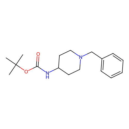 1-Benzyl-4-(N-Boc-amino) piperidine, min 98%, 100 grams