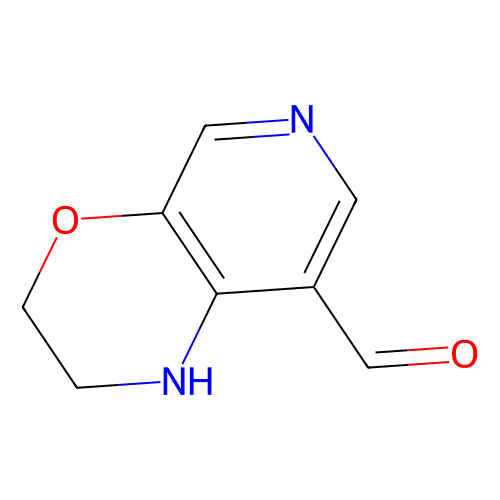 2, 3-Dihydro-1H-pyrido[3, 4-b][1, 4]oxazine-8-carbaldehyde, 1 gram