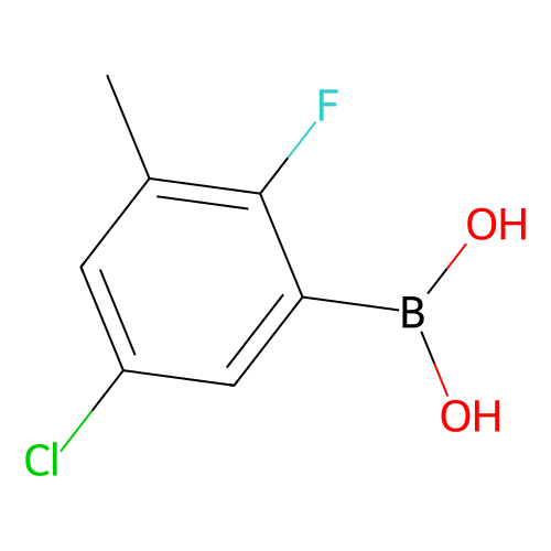 5-Chloro-2-fluoro-3-methylphenylboronic acid, 5 grams