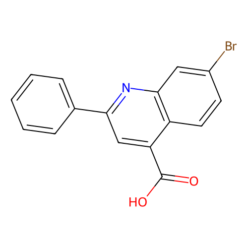 7-bromo-2-phenylquinoline-4-carboxylic acid, min 95%, 1 gram