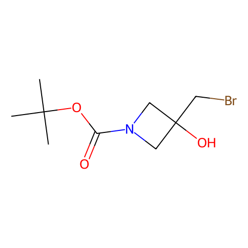 tert-butyl 3-(bromomethyl)-3-hydroxyazetidine-1-carboxylate, min 97%, 1 gram