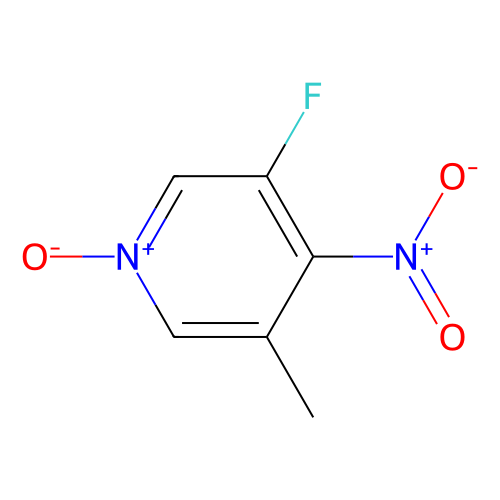 3-Fluoro-5-methyl-4-nitropyridine 1-oxide, min 95%, 1 gram