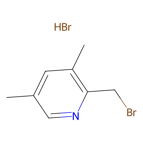 2-(Bromomethyl)-3, 5-dimethylpyridine hydrobromide, min 97%, 100 mg
