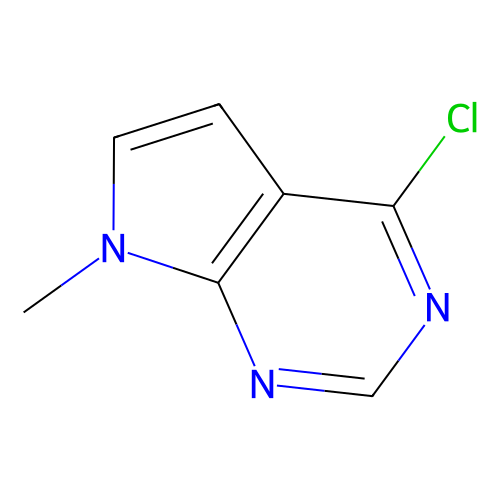 4-chloro-7-methyl-7H-pyrrolo[2, 3-d]pyrimidine, min 97%, 1 gram