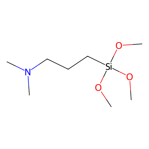 [3-(N, N-Dimethylamino)propyl]trimethoxysilane, min 96%, 100 ml