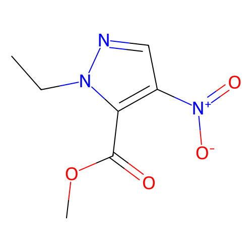 methyl 1-ethyl-4-nitro-1H-pyrazole-5-carboxylate, min 97%, 1 gram