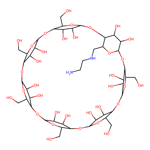 Mono-(6-ethanediamine-6-deoxy)-B-cyclodextrin, min 99%, 1 gram