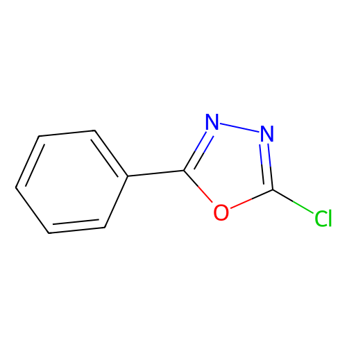 2-Chloro-5-phenyl-1, 3, 4-oxadiazole, min 98%, 1 gram
